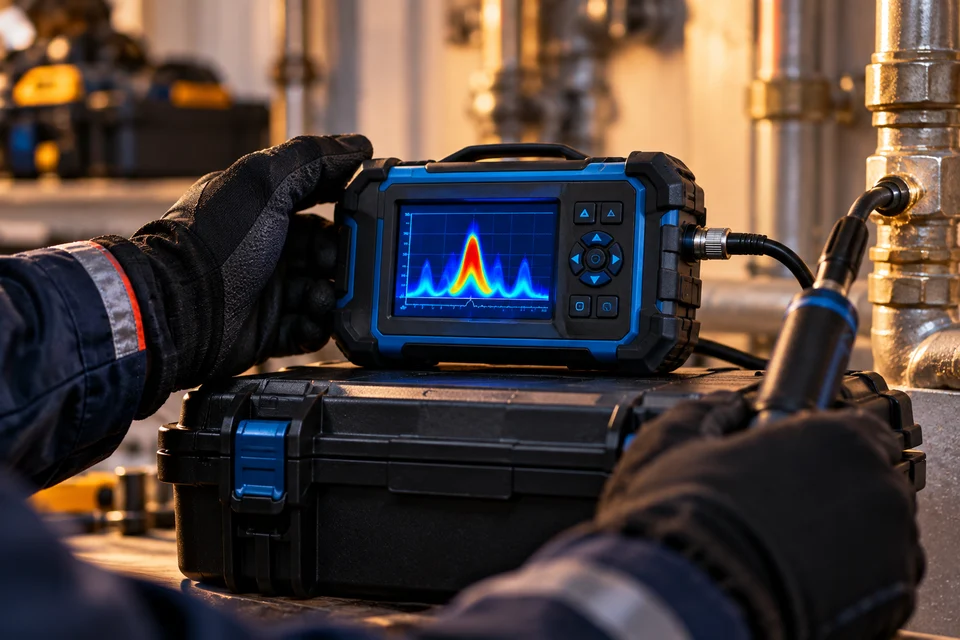 Analizzatore portatile di gas tracciante