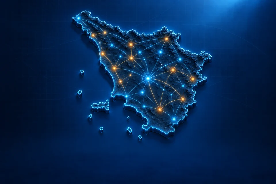 Mappa tecnologica della Toscana